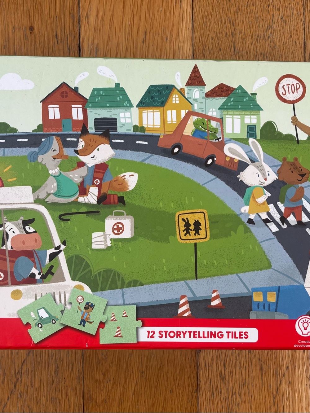 4 Puzzles in 1 Rescue Vehicles Puzzle Sets- 57 Pieces in Total